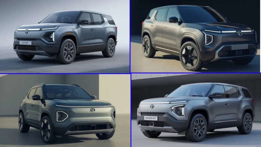 इंडिया की सबसे आइकॉनिक SUV Tata Sierra EV 2026 अब इलेक्ट्रिक अवतार में मार्केट में उतरेगी, जानें कीमत और फीचर्स 2 Tata Sierra EV