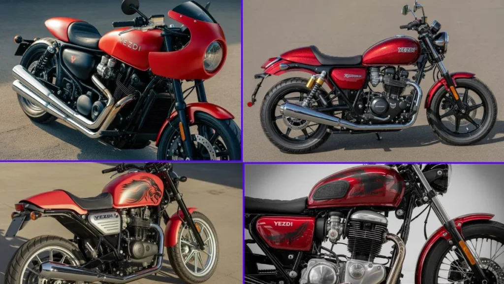 Yezdi Roadster Red Wolf Edition 2026 लॉन्च – मिलेगा स्टाइलिश लुक, दमदार परफॉर्मेंस और एडवेंचर का नया अंदाज 2 Yezdi Roadster Red Wolf Edition